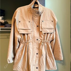 Tan Women's Utility Jacket